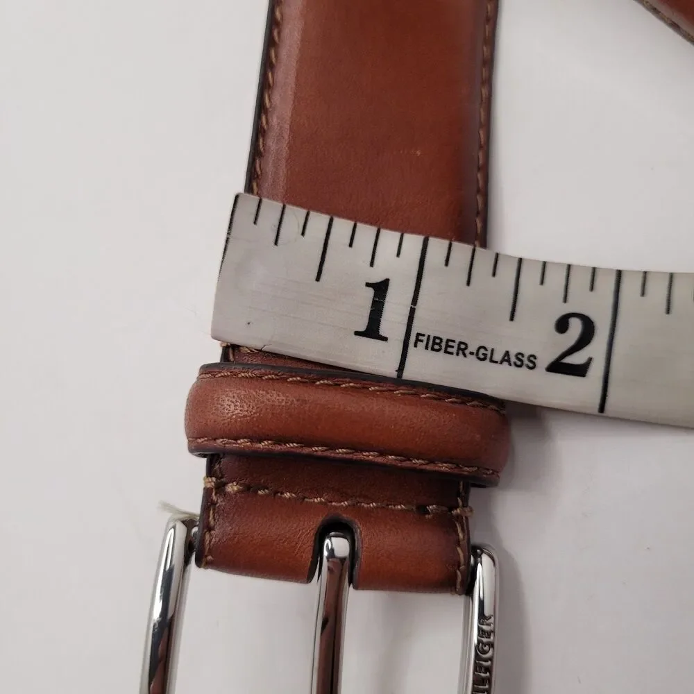 Tommy Hilfiger Mens Genuine Leather Belt Classic Casual Everyday Belt Sz 38